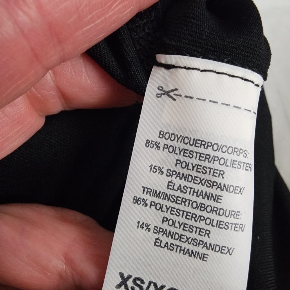 GAIAM Om Mesh Yoga Leggings In Black (Tap Shoe) Size XS - Picture 10 of 10